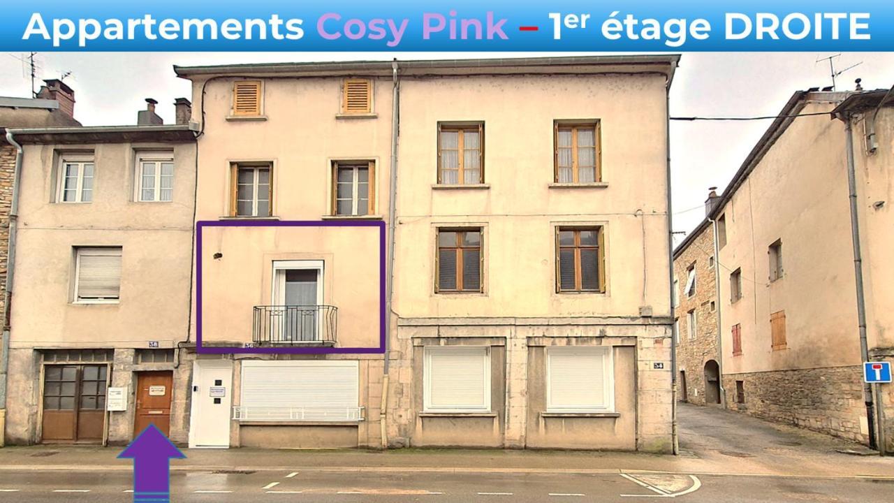 Appartement Cosy Pink Salins Les Bains Exteriér fotografie