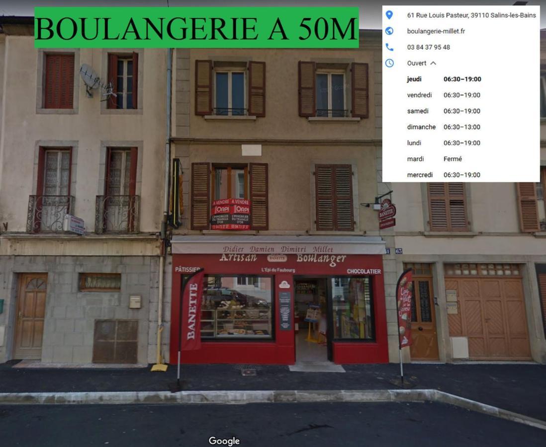 Appartement Cosy Pink Salins Les Bains Exteriér fotografie